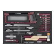 Kraftwerk Werkzeug-Satz, EVA 60/40, 1/4"+ 3/8"+ 1/2", 150-tlg.-5