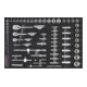 Kraftwerk Werkzeug-Satz, EVA 60/40, 1/4"+ 3/8"+ 1/2", 154-tlg.-2