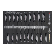 Kraftwerk Werkzeug-Satz, EVA 60/40, 1/4"+ 3/8"+ 1/2", 154-tlg.-4
