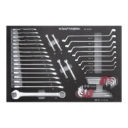 Kraftwerk Werkzeug-Satz, EVA 60/40, 1/4"+ 3/8"+ 1/2", 154-tlg.-5