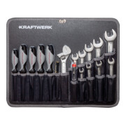Kraftwerk Werkzeugkoffer B147, 3/8",97-tlg. ohne Powertool mit Bosch-4