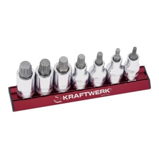 Kraftwerk XZN-Bit-Set MAGALU 1/2", 7 pièces