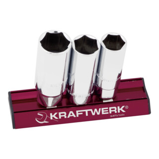 Kraftwerk ZK-Set de douilles MAGALU 3/8", 3 pièces