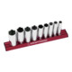 Kraftwerk Zoll-Stecknusssatz lang MAGALU 3/8", 9-tlg.-1