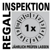 Kragarmregal K1000 blau einseitig 5000 mm-4