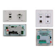 Kramer Plaque de raccordement murale taille EU, blanc WP-20/EU(W)-80-1