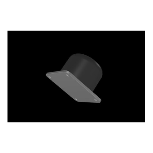 Kran Tampon en caoutchouc plaque carrée D50 H40 NR70