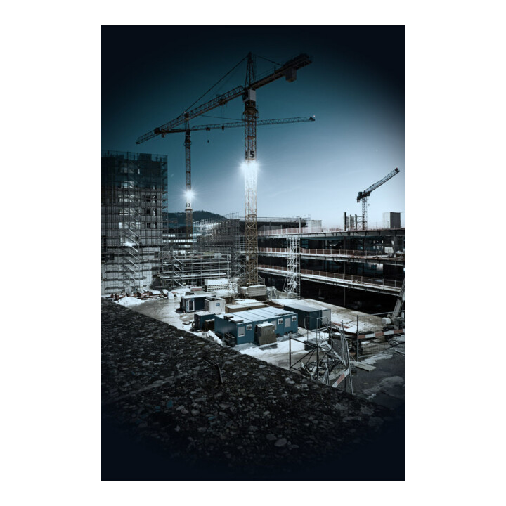 Kranstrahler Iluminator 75 400 lm 10 m câble caoutchouc + prise IP d