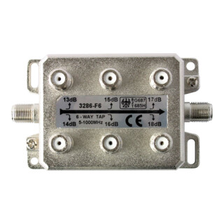 Kreiling Tech. Abzweiger 6fach 5-1000MHz Class A AZ 3286