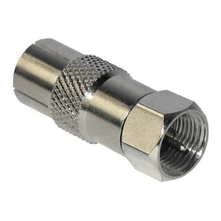 Kreiling Tech. Adaptateur métal F-connecteur / prise IEC FI 01