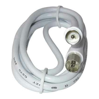 Kreiling Tech. Câble de raccordement IEC St/Ku, SM 90dB ASK75/ 3,5ZZ blanc