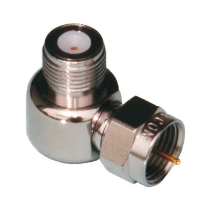 Kreiling Tech. Connecteur coudé à 90° F, haute qualité, jusqu’à 3 GHz F 04