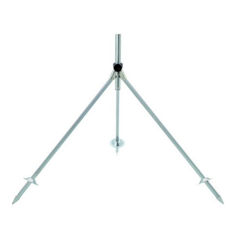 Kreis- u.Sektoren-Hochregner V80S D.26m G3/4Zoll AG MS m.Standspitzen GEKA
