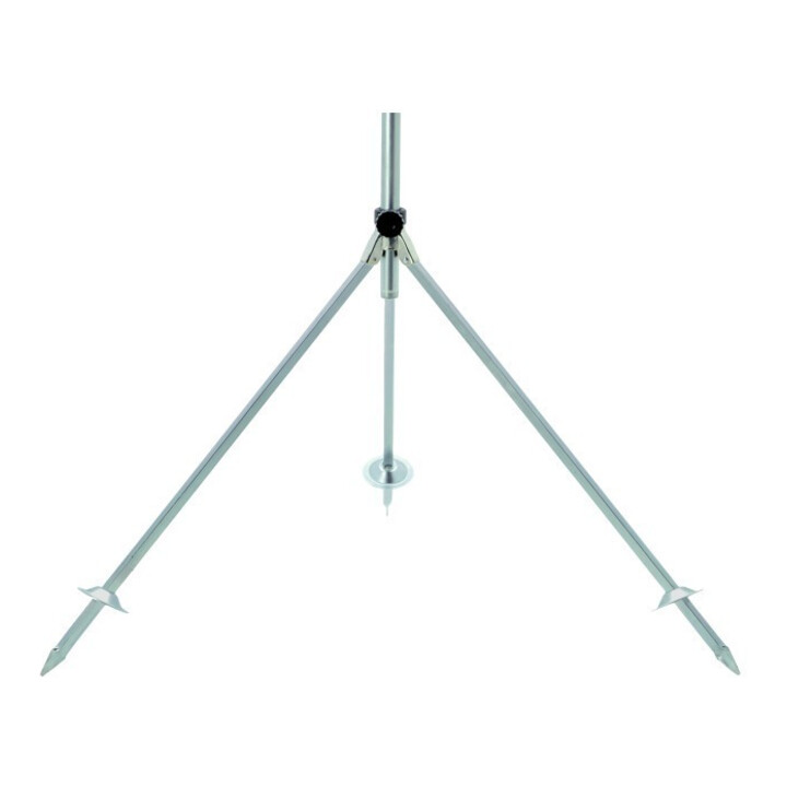 Kreis- u.Sektoren-Hochregner V80S D.26m G3/4Zoll AG MS m.Standspitzen GEKA