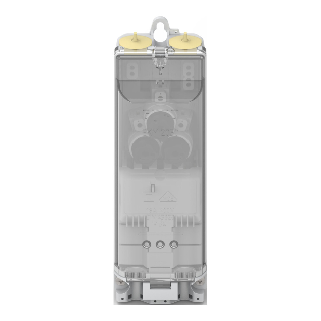 Krüger-Werke GmbH Boîte de transition/sécurité 3xE14-L1,L2,L3 N,PE EKM 2050/89200