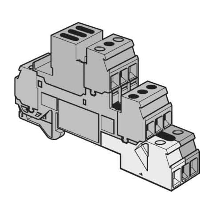 Krüger-Werke GmbH Serre-câble D4/6 LNTP3 vert-jaune