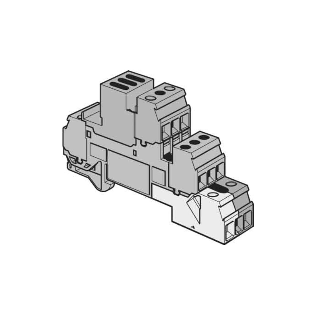 Krüger-Werke GmbH Serre-câble D4/6 LNTP3 vert-jaune