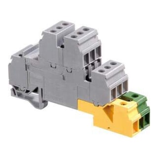 Krüger-Werke GmbH Serre-câble D4/6 LNTP4 vert-jaune