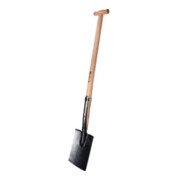 KRUMPHOLZ Pelle Rodespaten lame 285x180mm taille 2 avec manche en T longueur manche 950mm 2800g