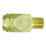 KS Tools 1/4" messing persluchtregelaar, 11x13mm