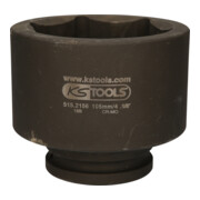 KS Tools 1.1/2" prise de courant hexagonale, 105 mm, courte-4