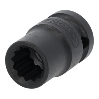 KS Tools 1/2" 12-kant-Kraft-Stecknuss, kurz, 13mm