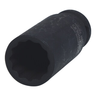 KS Tools 1/2" 12-kant-Kraft-Stecknuss, lang, 22 mm