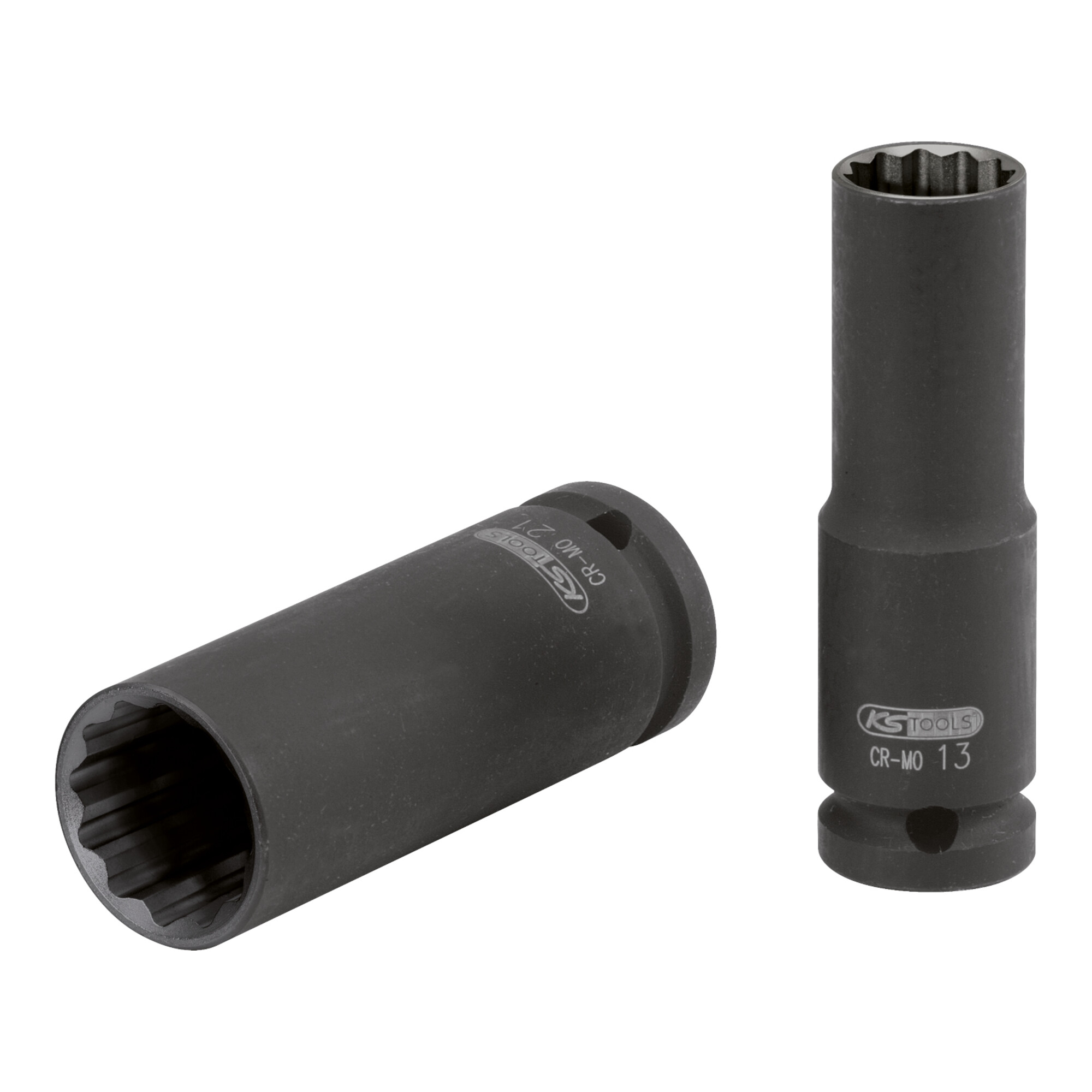 KS Tools 1/2" 12-kant-Kraft-Stecknuss, lang, 31 mm