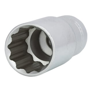 KS Tools 1/2" 12-kant-Stecknuss, lang, 27mm