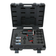 KS Tools 1/2"' Jeu de clés à chocs à air comprimé, 17 pièces, 677Nm-1