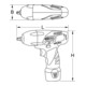 KS Tools 1/2"Akku-Schlag-Schrauber Drehmomentvorwahl,1.800 U/min,mit 2 Akku+1 Ladegerät-5