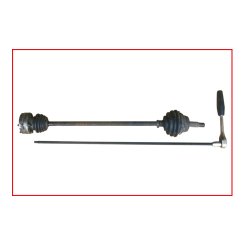 KS Tools 1/2" Antriebswellen-Stecknuss Vielzahn