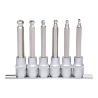 KS Tools 1/2" bit dopset inbus, 6 delig