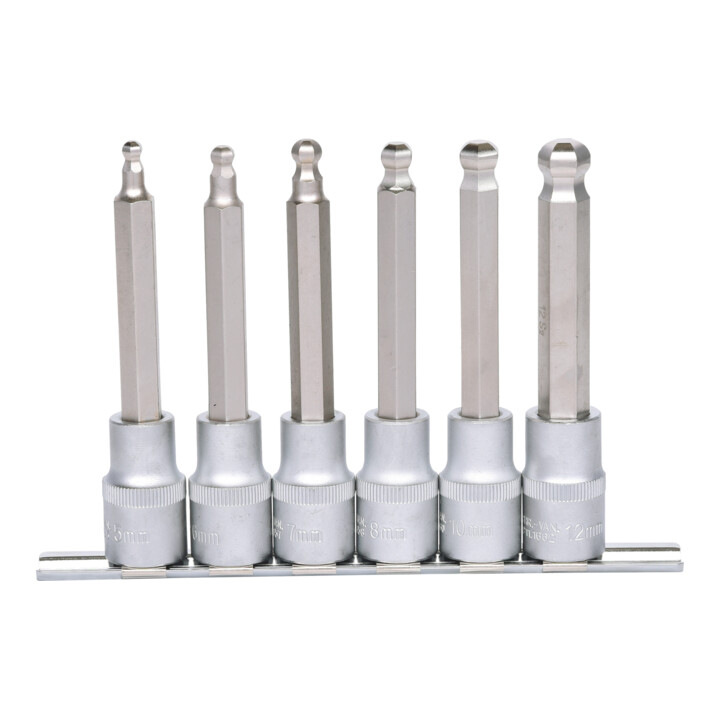 KS Tools 1/2" bit dopset inbus, 6 delig
