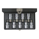 KS Tools 1/2" bit dopsleutelset inbus, kort, 9 delig