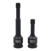 KS Tools 1/2" Bit-dopsleutelset XZN, kracht, 2-dlg-5