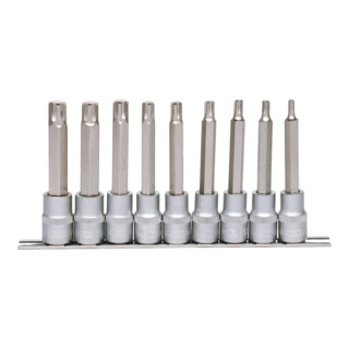 KS Tools 1/2" bit inbus RIBE set, 9 stuks, M5-M14