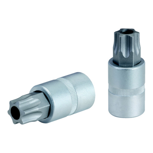 KS Tools 1/2" bit inbus TX met vlak gat, TB80