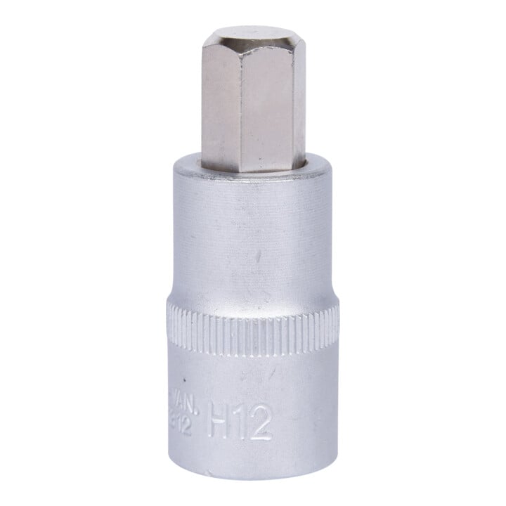 KS Tools 1/2" Bit-Stecknuss Innensechskant, kurz, 12mm