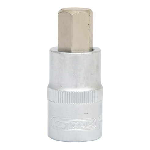KS Tools 1/2" Bit-Stecknuss Innensechskant, kurz (mm)