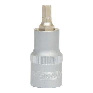 KS Tools 1/2" Bit-Stecknuss Innensechskant, kurz, 5/16"