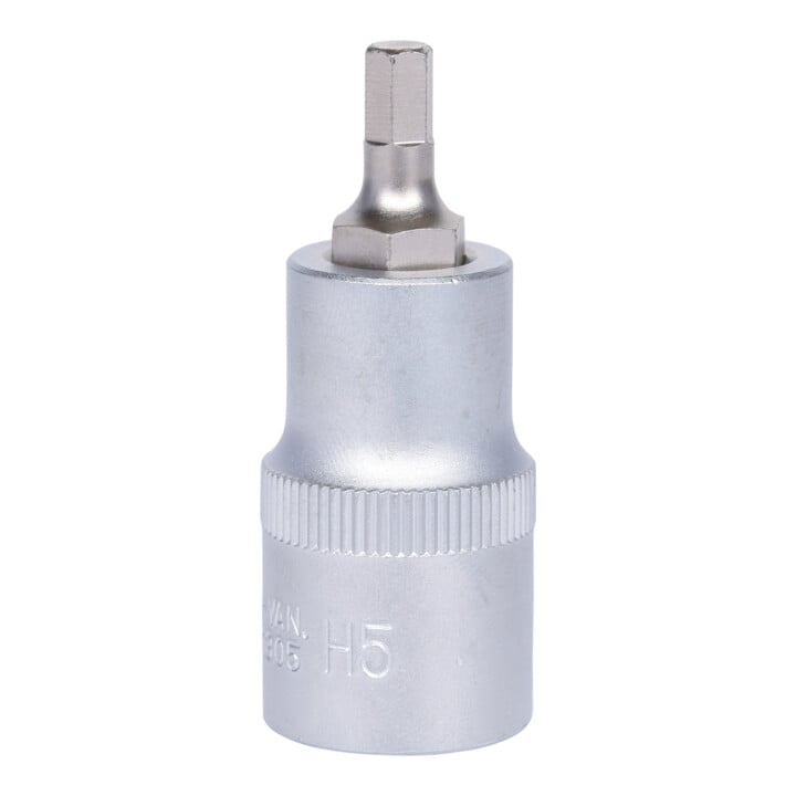 KS Tools 1/2" Bit-Stecknuss Innensechskant, kurz, 5mm