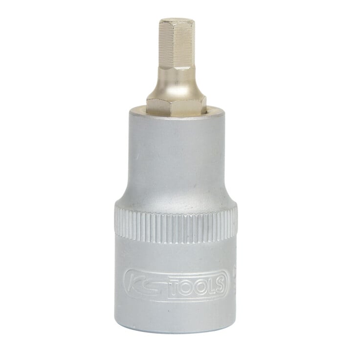 KS Tools 1/2" Bit-Stecknuss Innensechskant, kurz, 6mm