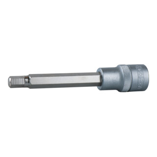 KS Tools 1/2" Bit-Stecknuss Innensechskant, lang, 13mm
