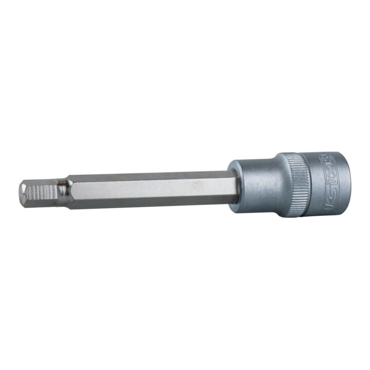 KS Tools 1/2" Bit-Stecknuss Innensechskant, lang, 6mm