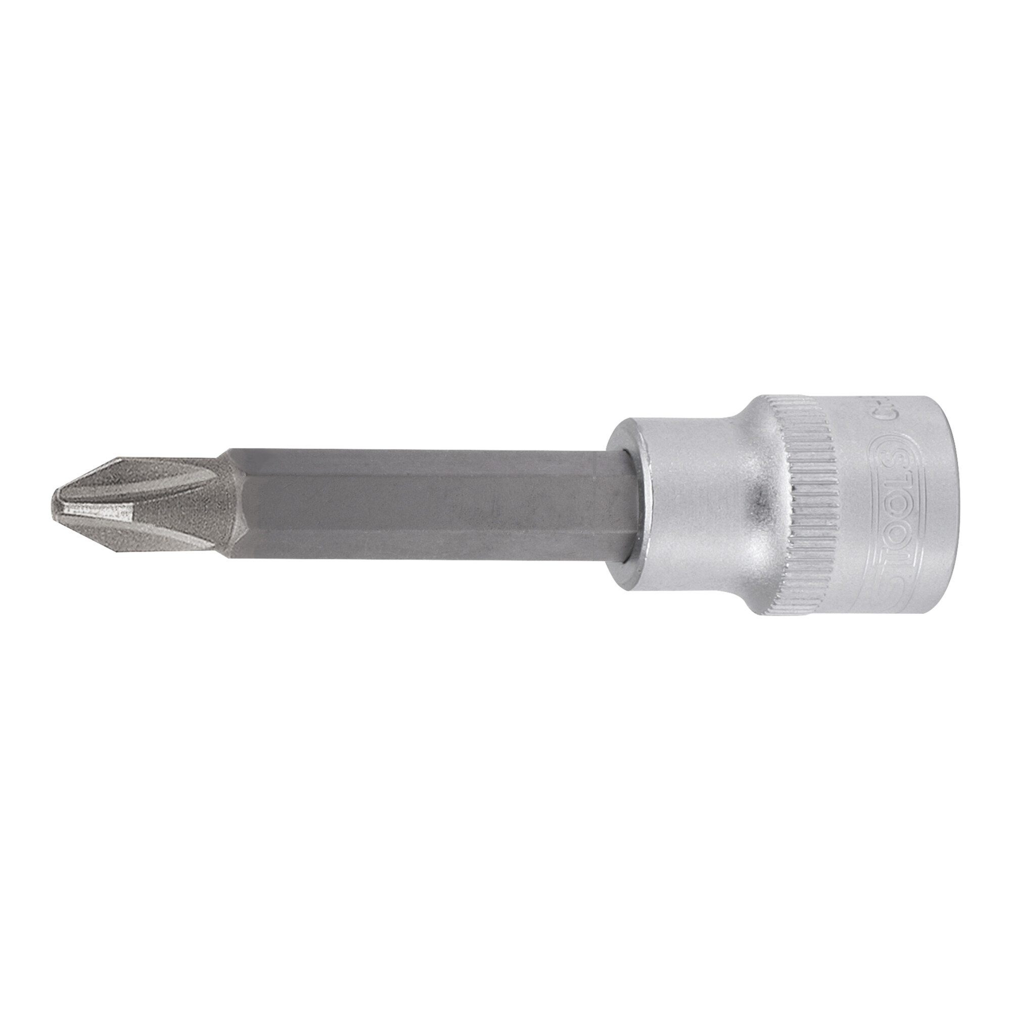 KS Tools 1/2" Bit-Stecknuss, lang, PH2