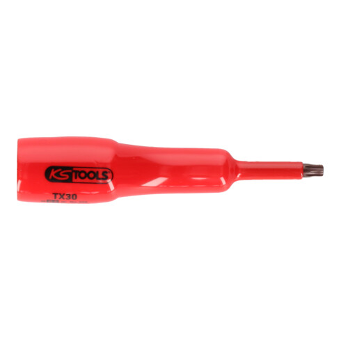 KS Tools 1/2" Bit-Stecknuss mit Schutzisolierung für TX-Schrauben, T40, lang