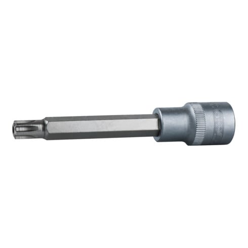 KS Tools 1/2" Bit-Stecknuss RIBE mit Stirnlochbohrung, lang