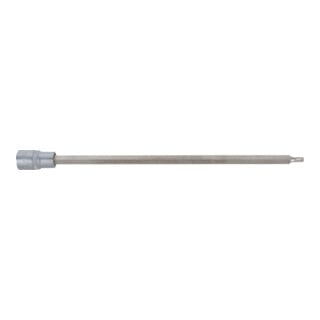 KS Tools 1/2" Bit-Stecknuss TX mit Bohrung, 300mm, TB30