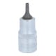 KS Tools 1/2" Bit-Stecknuss TX mit Stirnlochbohrung, TB20